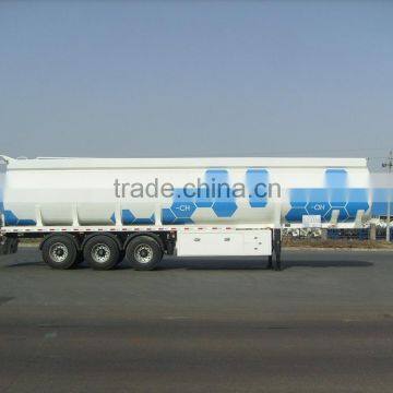 CIMC LINYU 38CBM Aluminum Alloy Fuel Tanker Semi Trailer photo-3