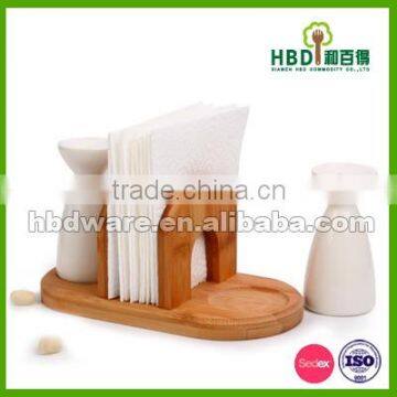 Bamboo Menu Holder
