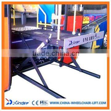 Vehicle Scissor Wheelchair Lifts Power Wheelchair Lifts for bus with CE certificate