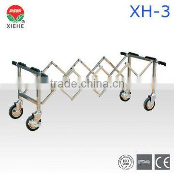 Stainless Steel Coffin Trolley (XH-3)