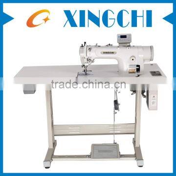 Direct drive Up-down complex feeding automatic trimming synchronous sewing machine