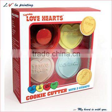 high quality custom eid packaging,eid cookie cutters packaging,cookie cutters packaging with window made in shanghai