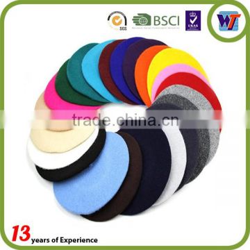 Colorful wholesale beret cheap wool custom military beret