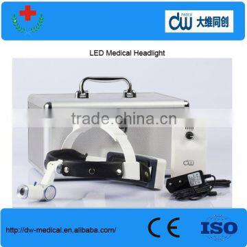 Rechargeable medical headlamp LED