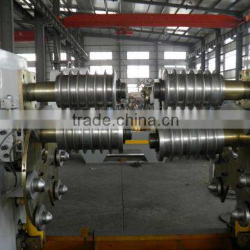 200L steel barrel corrugation (W rib) machine