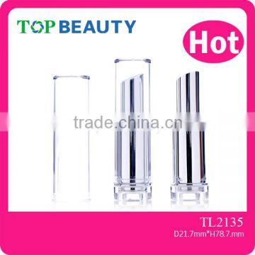 TL2135- Empty Slim Plastic Cosmetic Wholesale Lipstick Tube