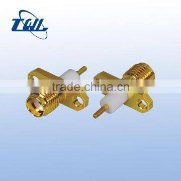 Gold Plated SMC Female Right Angle Connector photo-4