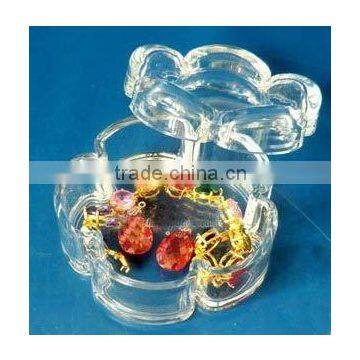 Fashionable Acrylic Flower-shape container