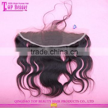 New Products Virgin Hair Indian Ear to Ear Lace Frontal Closure Loose Wave Lace Frontal