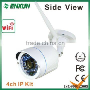 Best Quality Wifi ip Camera With Nvr Kit Support P2p Cctv Camera System Home Security photo-3