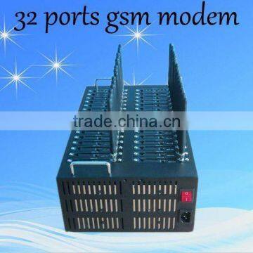 GSM Modem 32 ports,RS232, bulk SMS/MMS(Q24plus-32)