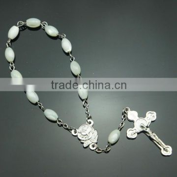 Rosary,Freshwater shellfish rosar ,glass beads rosary bracelet