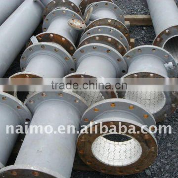 DS-172 Excellent Quality wear resisting ceramic lined steel pipe