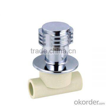 E7 Luxurious Ball Valve Type PPR Double Famale Threaded Brass Ball