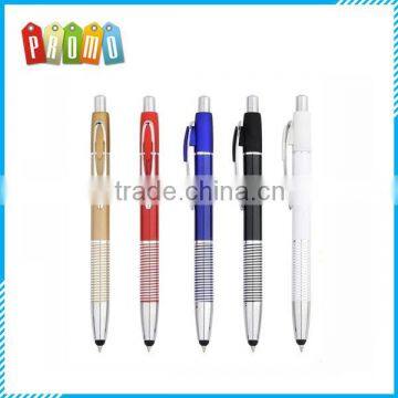 Promotional Customized Logo Metal Stylus Ballpoint Pen