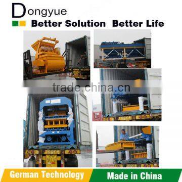New Automatic concrete block making machine with PVC pallet QT8-15