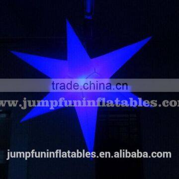 Colour Change LED Inflatable Star Hanging Lighting Balloon photo-3