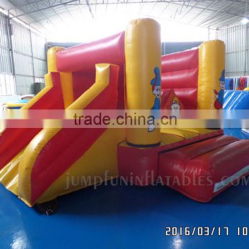 Cheap price MINI jumping house with slide,indoor Inflatable Jump Castle rental