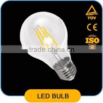 Glass Clear Cover 4W LED Filament Bulb E27