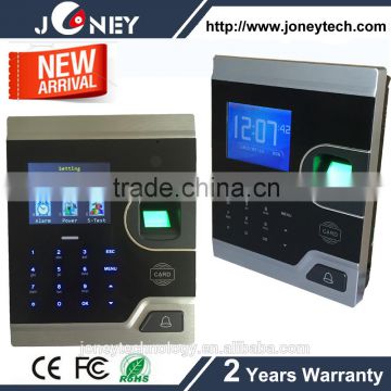 Fingerprint Time Attendance Touch Keyboard with 2.8 inch HD TFT Display Support RFID CARD