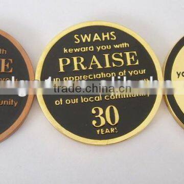 Brass label,round shape tag ,metal tag ,engraved sticker,chrome label