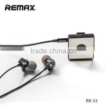 Remax High quality Bluetooth Clip earphones for smartphone