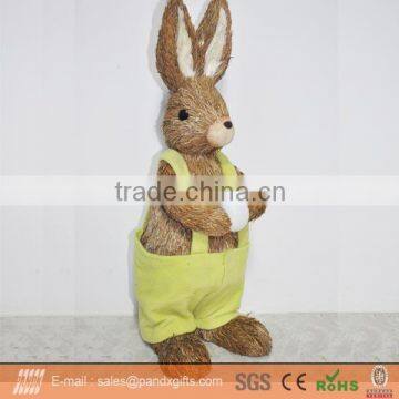 EASTER DECORATION 45CM BUNNY WITH EGG