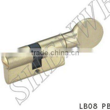 LB08 PB door cylinder, cylinder lock body, furniture hardware, door lock