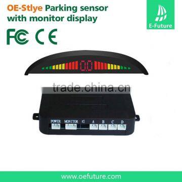 Rear Parking Sensor System Led Car Reversing Sensor With 4 Ultrasonic Sensor photo-2