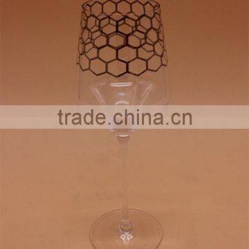 High Quality Gold Decal Goblet