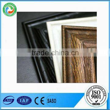 Wood-like PS picture frame moulding