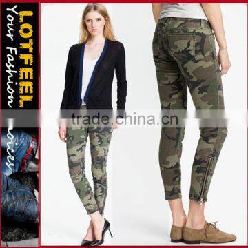 Cooper women Skinny Camo Print Jeans(LOTX286)