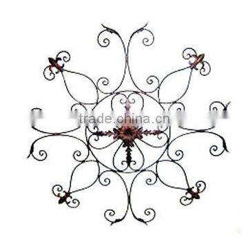 wholesale wall decor scroll design pattern decorative wrought iron door window grill