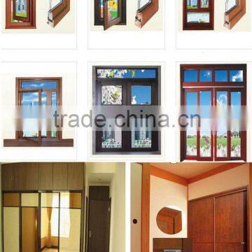 High quality hot sale aluminum extrusion profile windows and doors with different colours and open styles