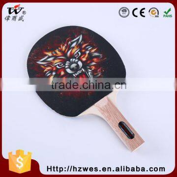 SB-4 OHS OEM Top Training Table Tennis Racket Bat with Sandpaper