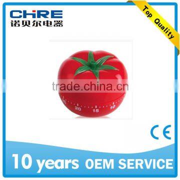 tomato shape mechanical timer plastic material