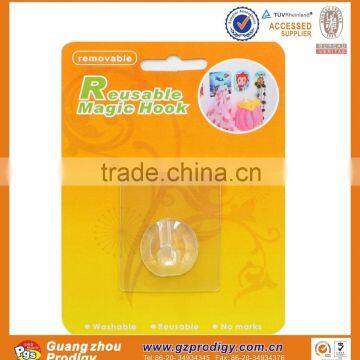 Adhesive Reusable Magic Hooks With PVC photo-6