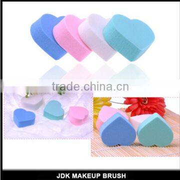 Makeup artist beauty AE latex free blender lovely heart shape sponge