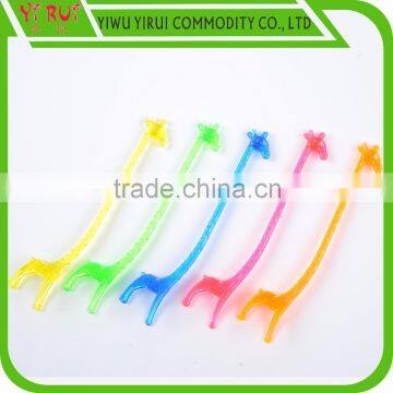 Fancy Giraffe Shape Plastic Stirrers for Coffee photo-3