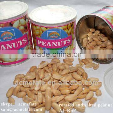 hot dried roasted and salted peanuts