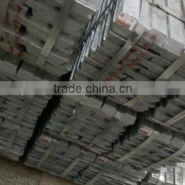 Zinc ingot technology to produce zinc metal Zn99.95% purity zinc ingots for sale