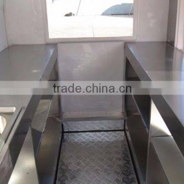 JX-FR220H Fantastic Fiberglass Made Bakery Food Cart Trailer for Sale photo-4