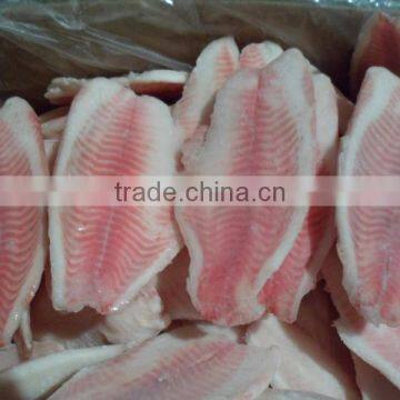 Frozen black tilapia fillet boneless skinless