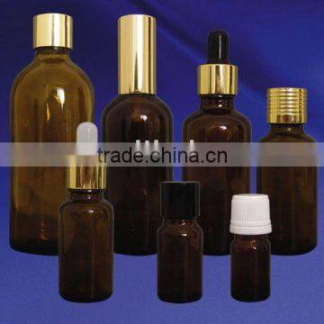 glass essential oil bottles