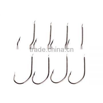 1489 2016 Factory direct sale outdoor long shank special bend fishing hooks