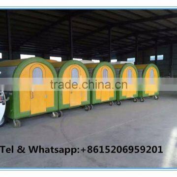 high quality good price electric mobile food truck and food trailer made in China