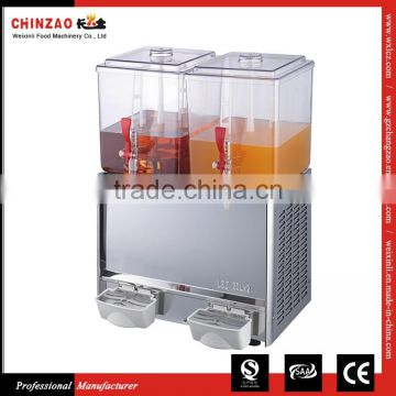 China 2017 New 20 L Double Tank Juice Dispenser Cold Hot Drink Machine