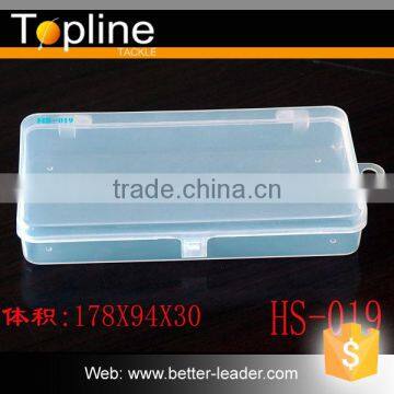 HS019 Clear Plastic Fishing Box Manufacturer in China