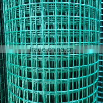 green color 1/2"x1/2" welded mesh for fence roll