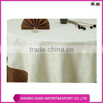 Fake Embossed Solid Table Cloth